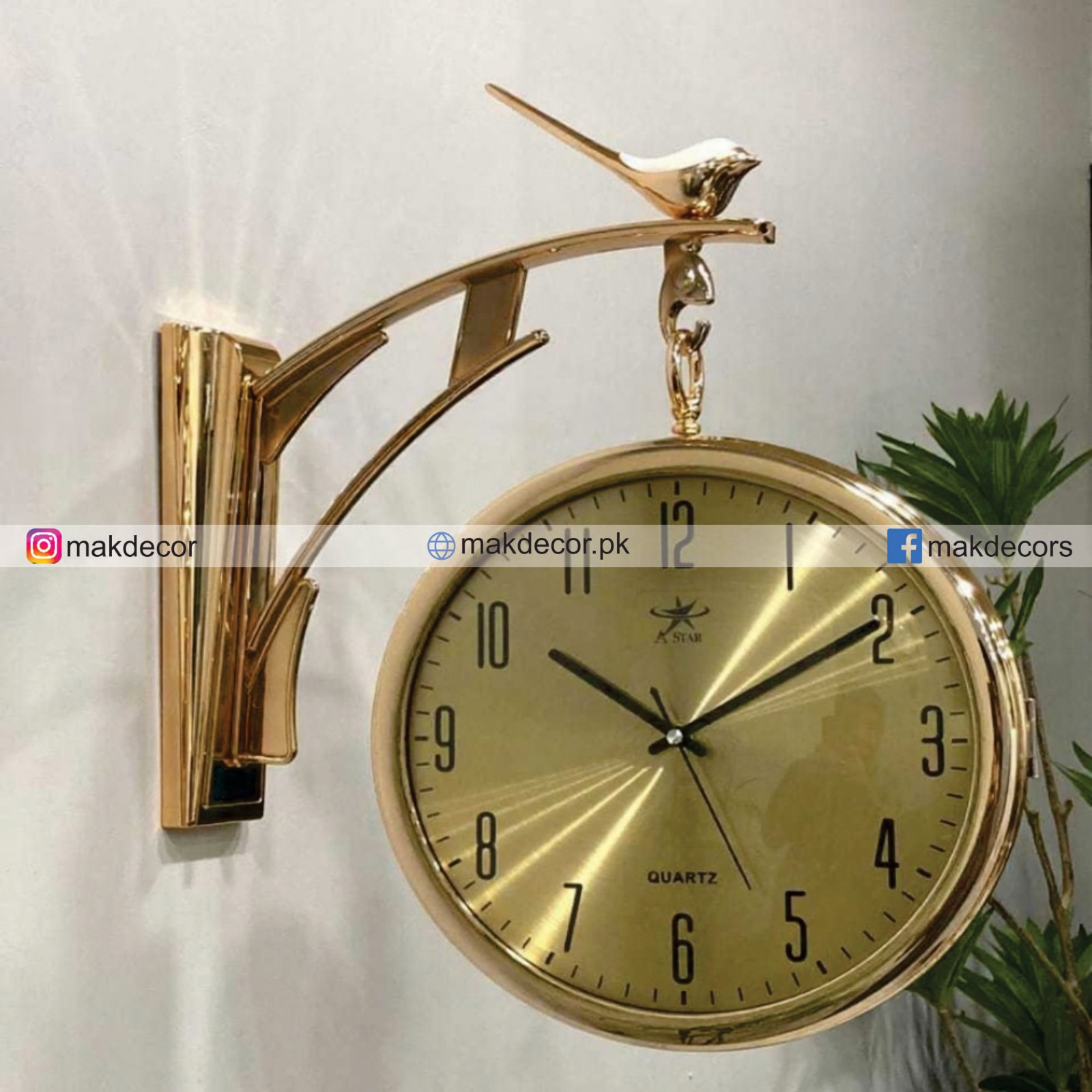Double Side Clock MK1045